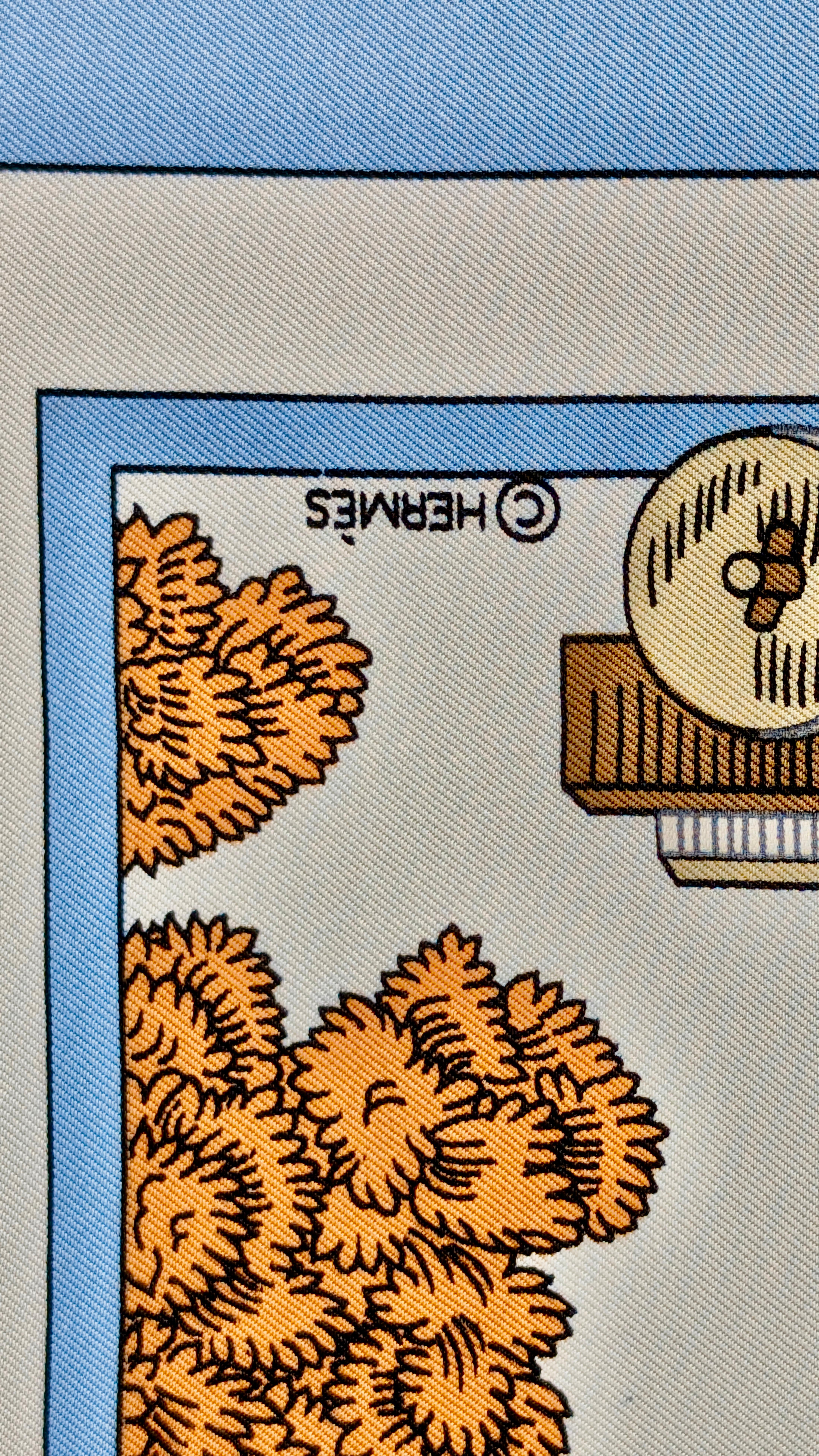 De las mujeres Bufanda HERMÈS Les Jardiniers du roy en venta