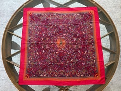 HERMES Scarf - Les Jardins D'armenie - The gardens of Armenia - Cashmere & Silk.