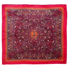 HERMES Scarf - Les Jardins D'armenie - The gardens of Armenia - Cashmere & Silk.