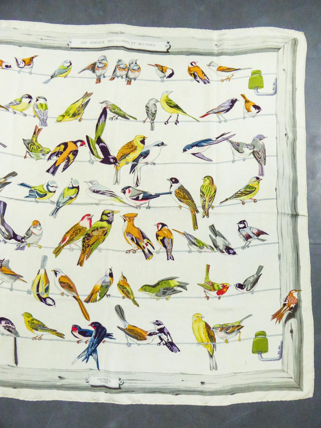 Circa 1953 ou 2002
France 

Carré ou foulard Hermès intitulé 