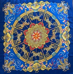 Hermès Scarf "Luna Park" 1993