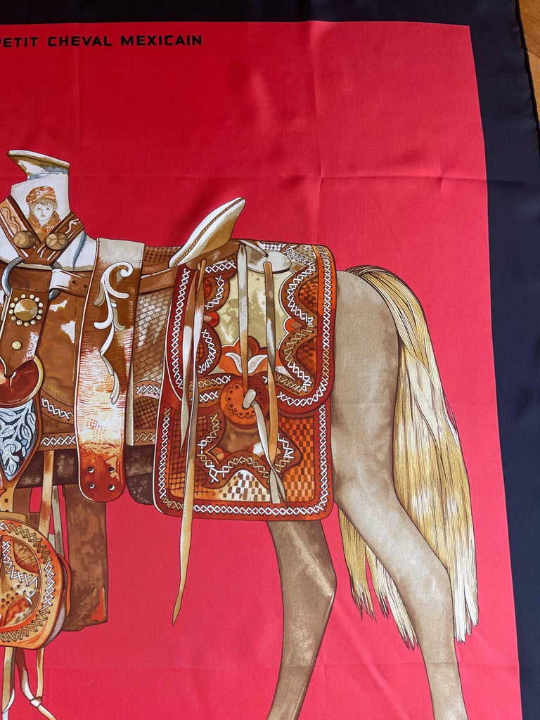 ation Cheval ancien en bois de marque manufrance