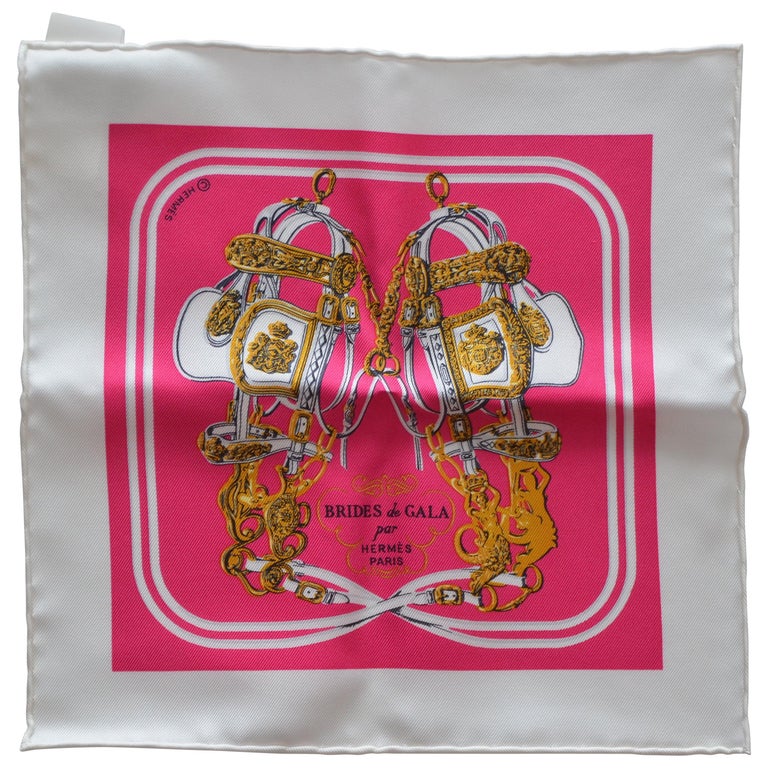 Hermes Scarf Nano Brides de Gala New With Box For Sale at 1stDibs