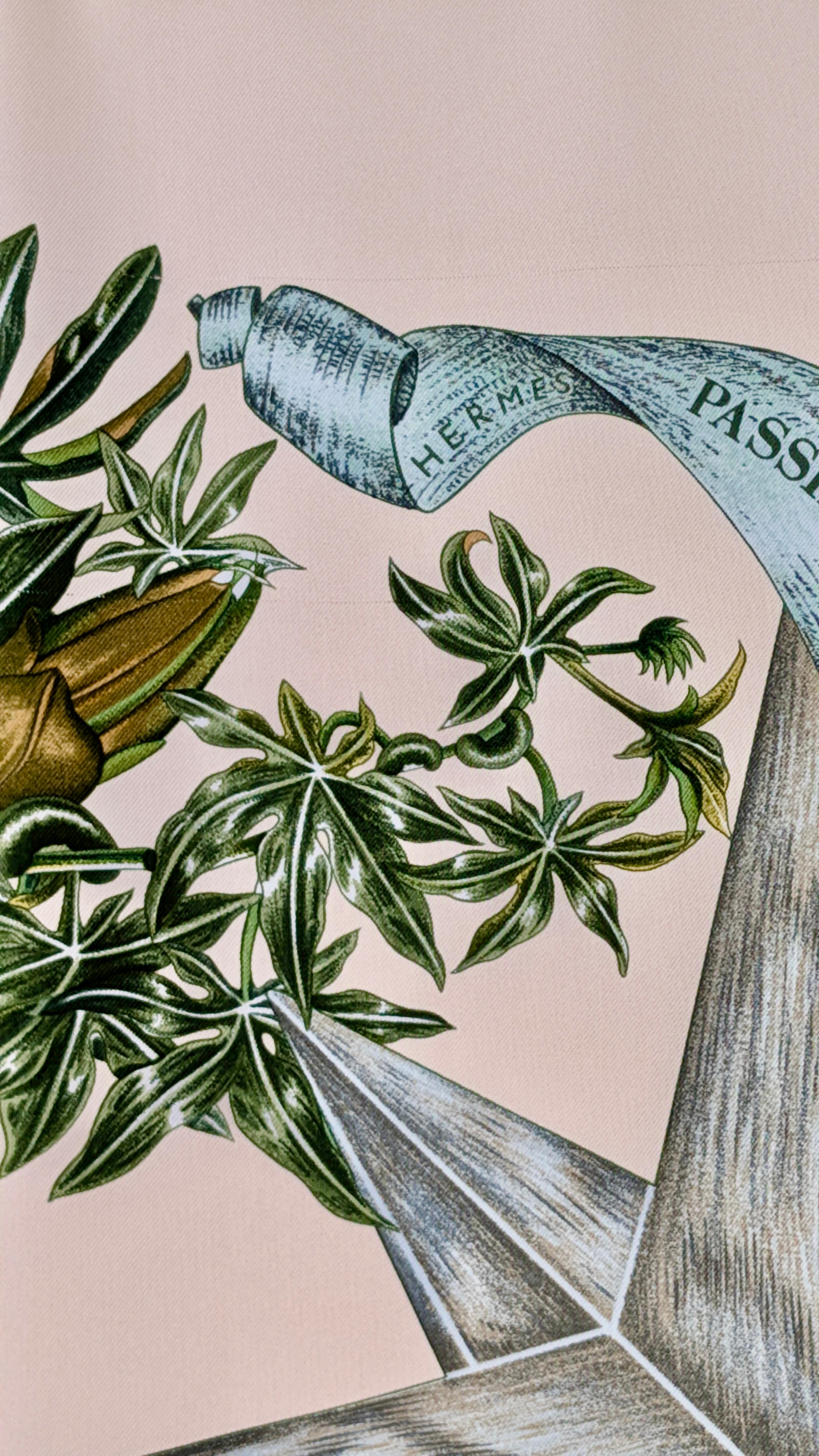 HERMÈS bufanda PASSIFLORES en venta 6