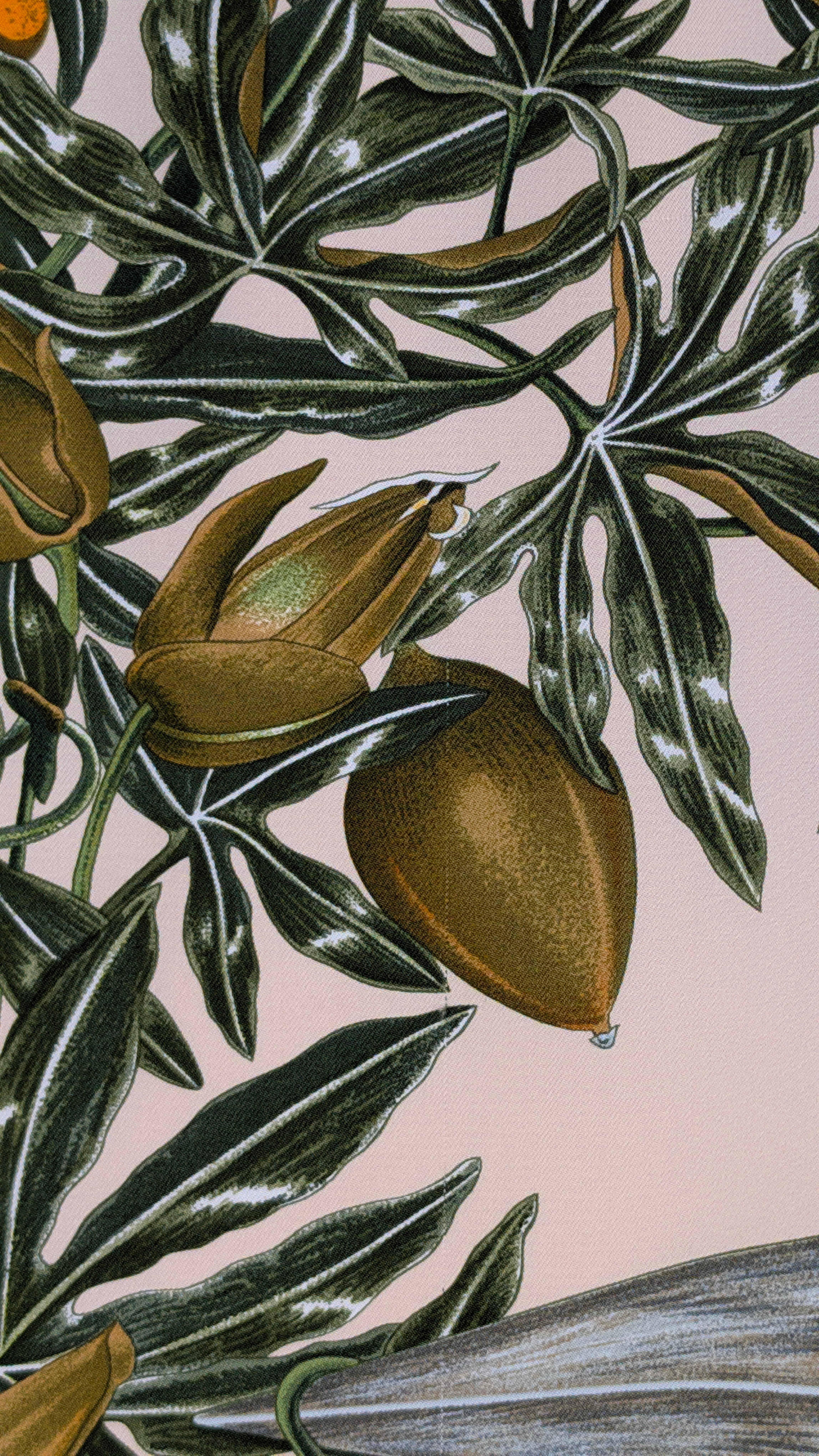 HERMÈS bufanda PASSIFLORES en venta 7