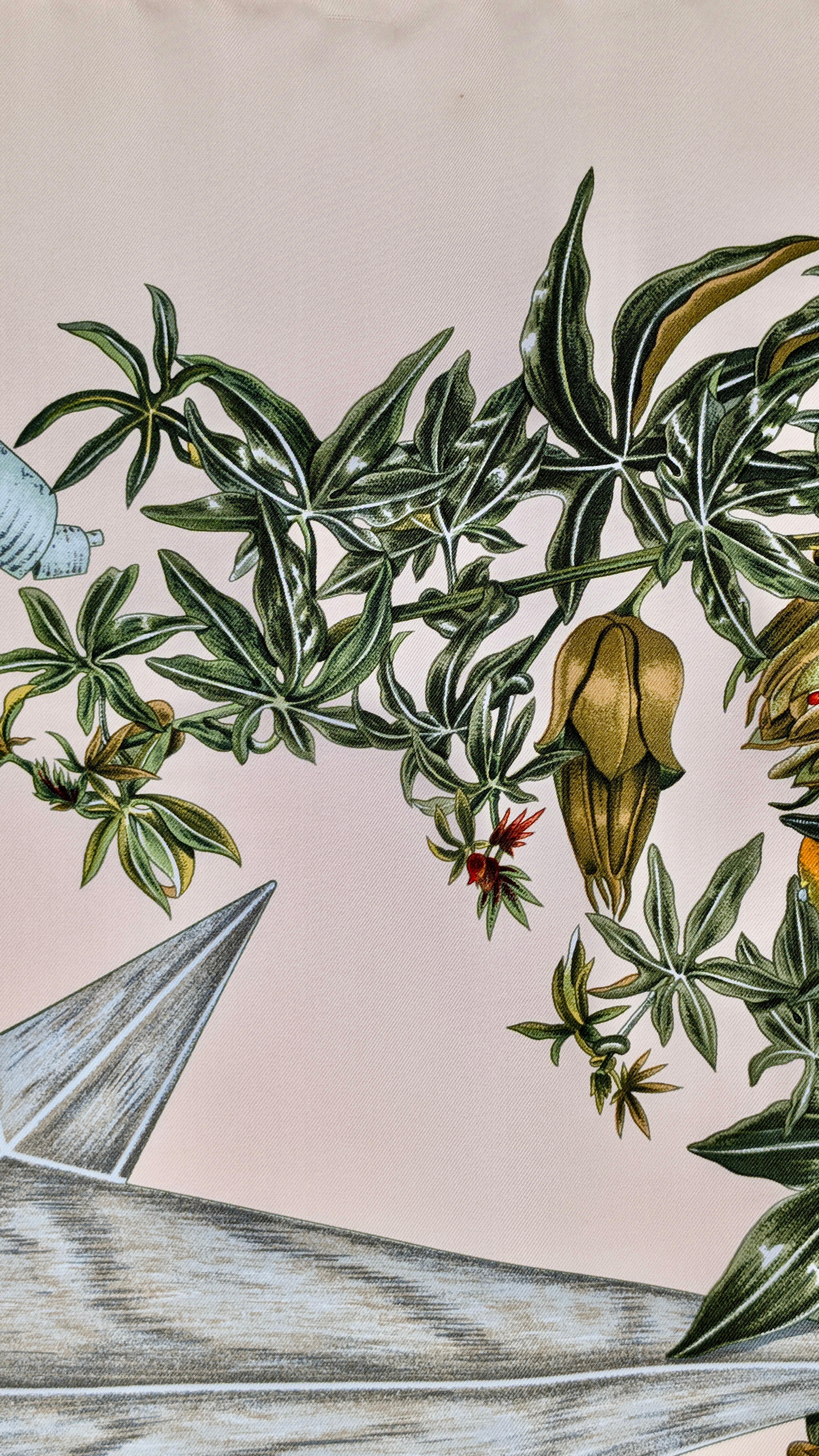 HERMÈS bufanda PASSIFLORES en venta 8