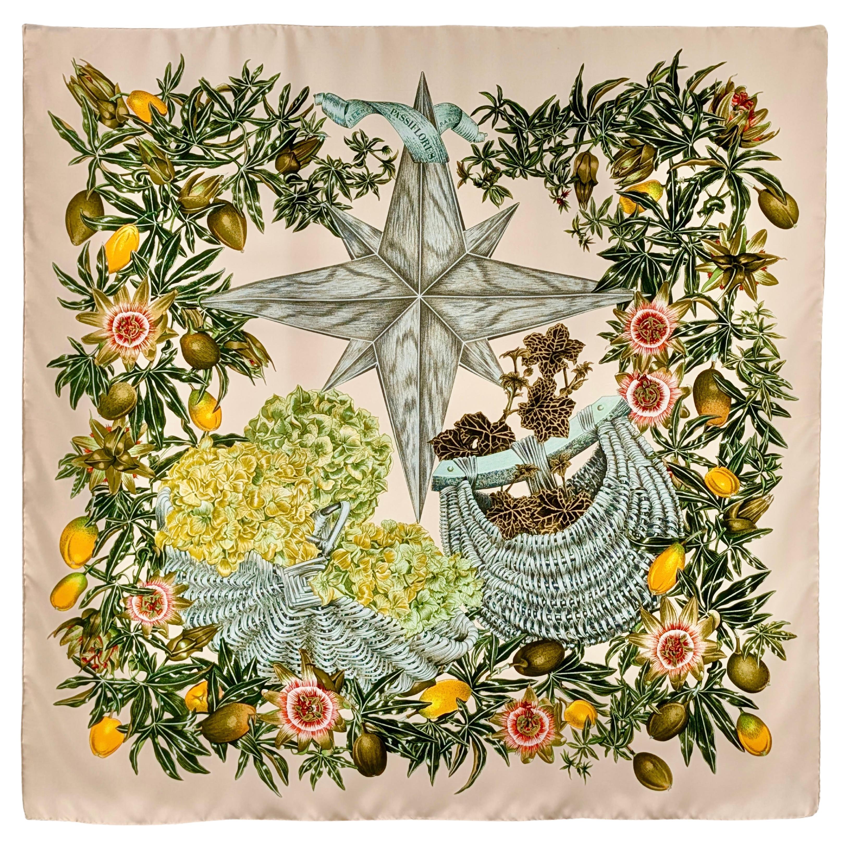 Hermès sciarpa PASSIFLORES