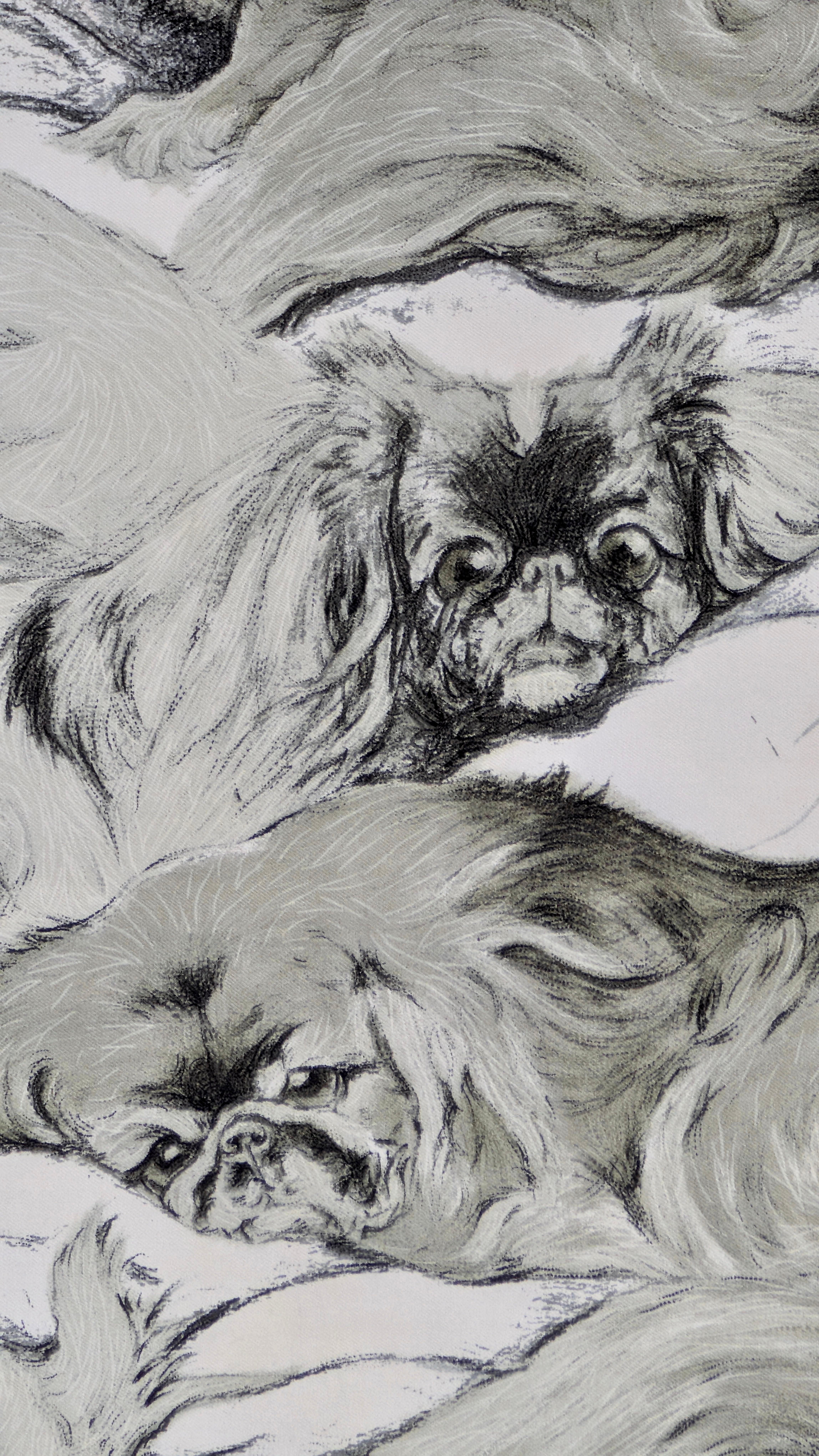 HERMÈS scarf PÉKINOIS in vendita 7