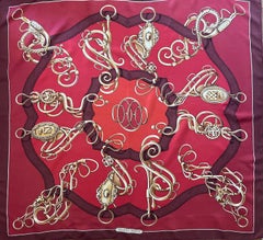 Hermès Scarf "Profilé" 1974