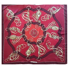 Pañuelo Hermès "Profilé" 1974