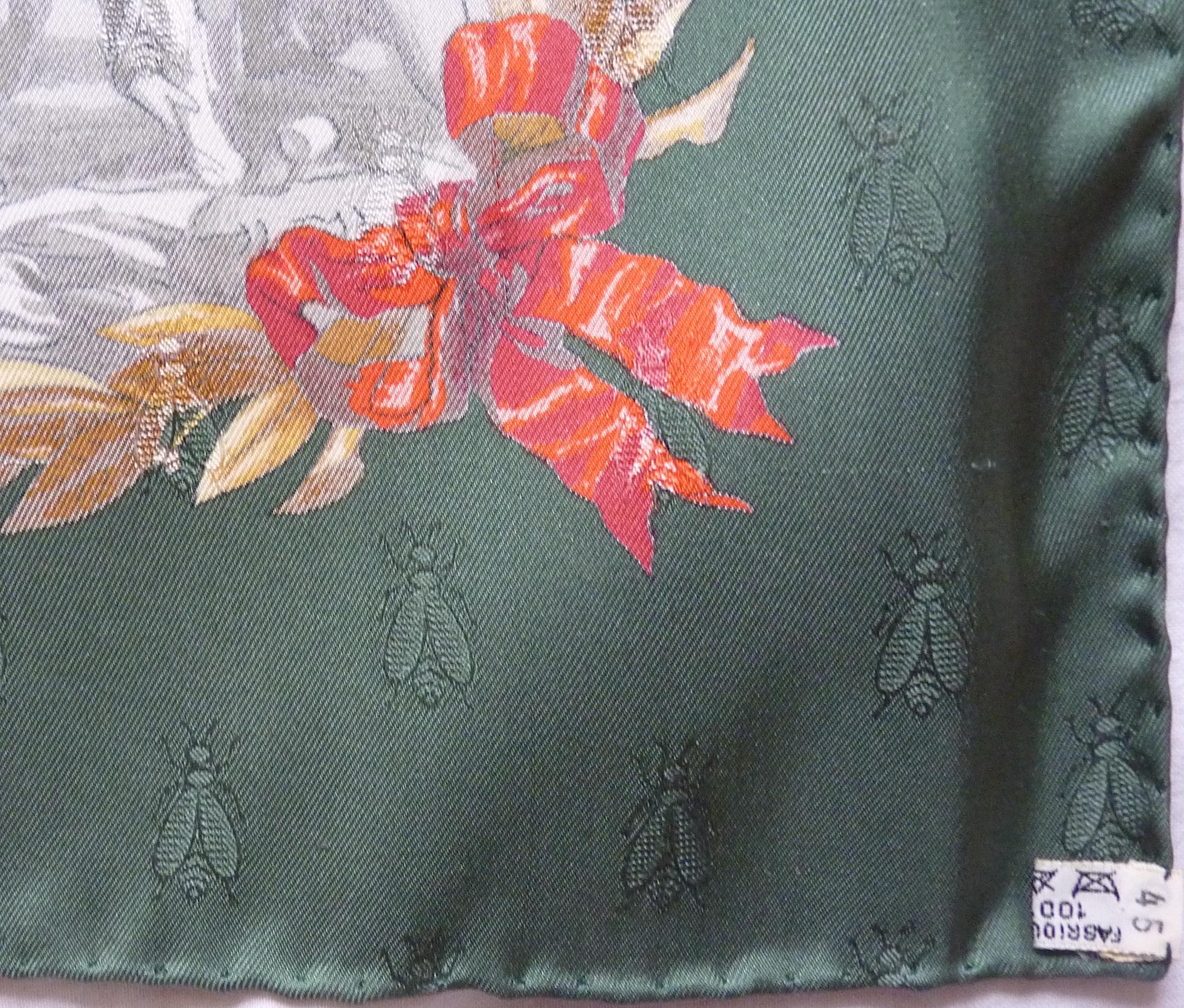 Hermes Scarf Rare Special Edition Napoléon pour Courvoisier New in Box For Sale 3
