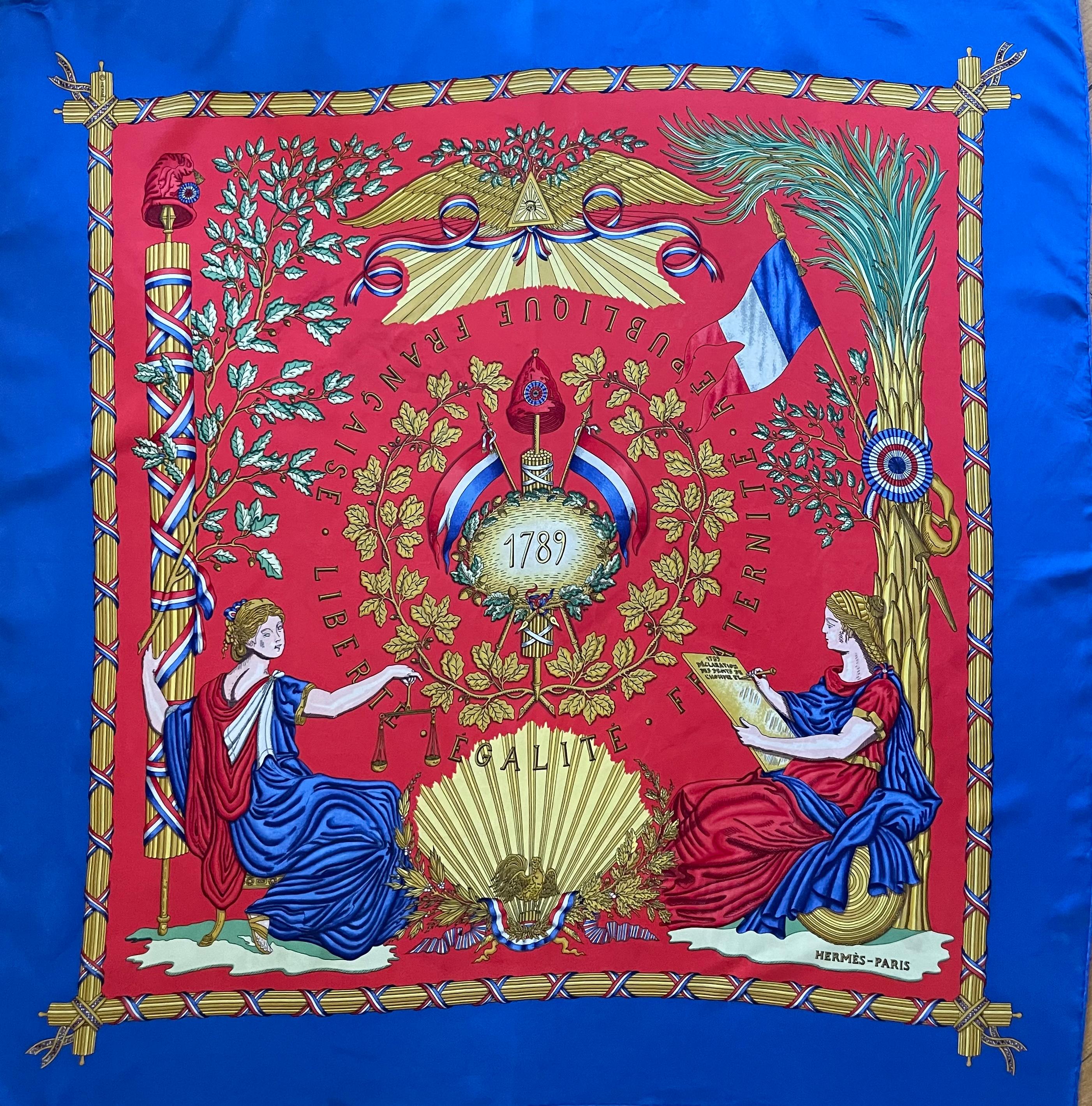 Rose Foulard Hermès 