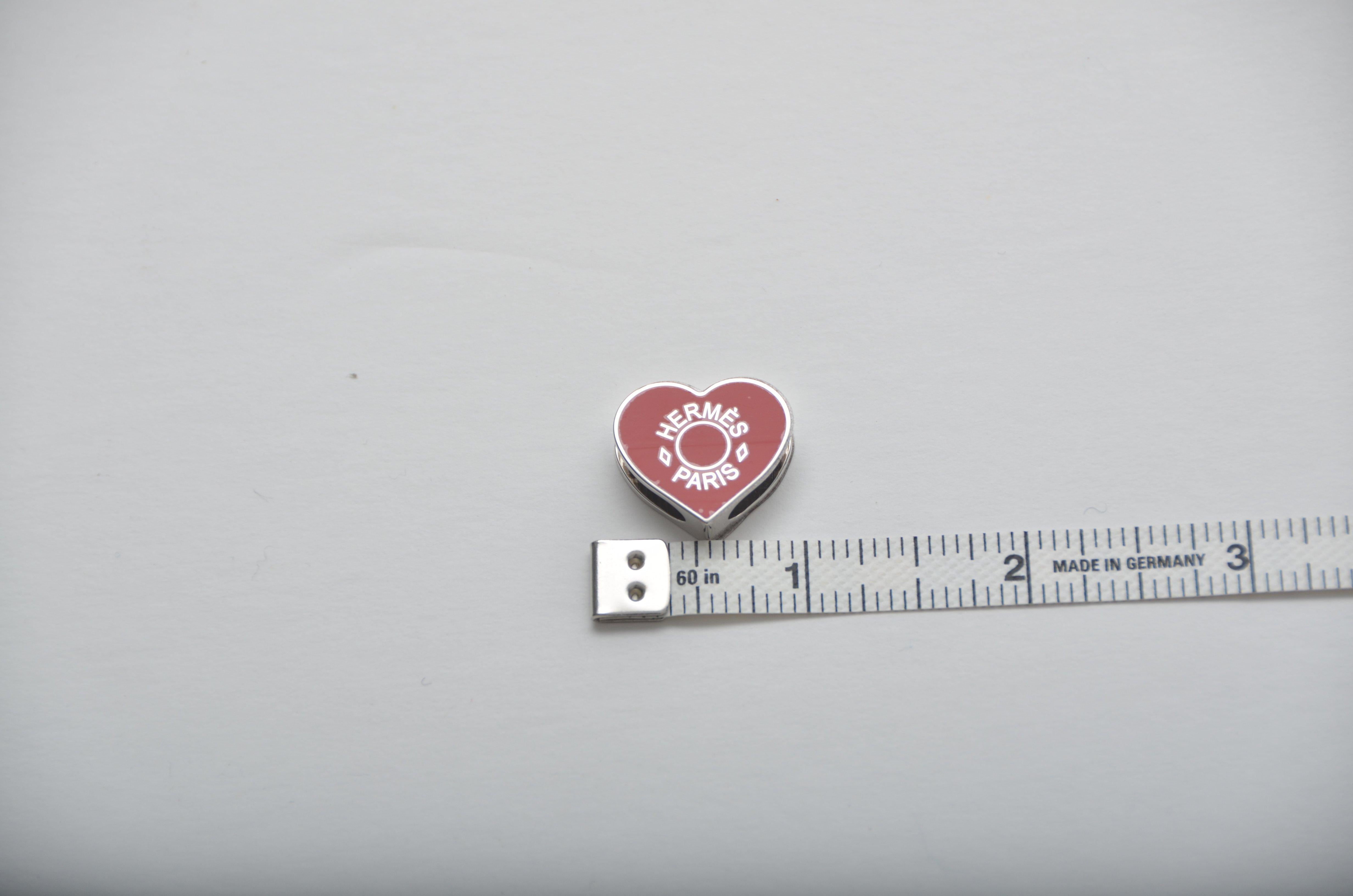 Anillo bufanda Hermes Corazón NUEVO Naranja en venta