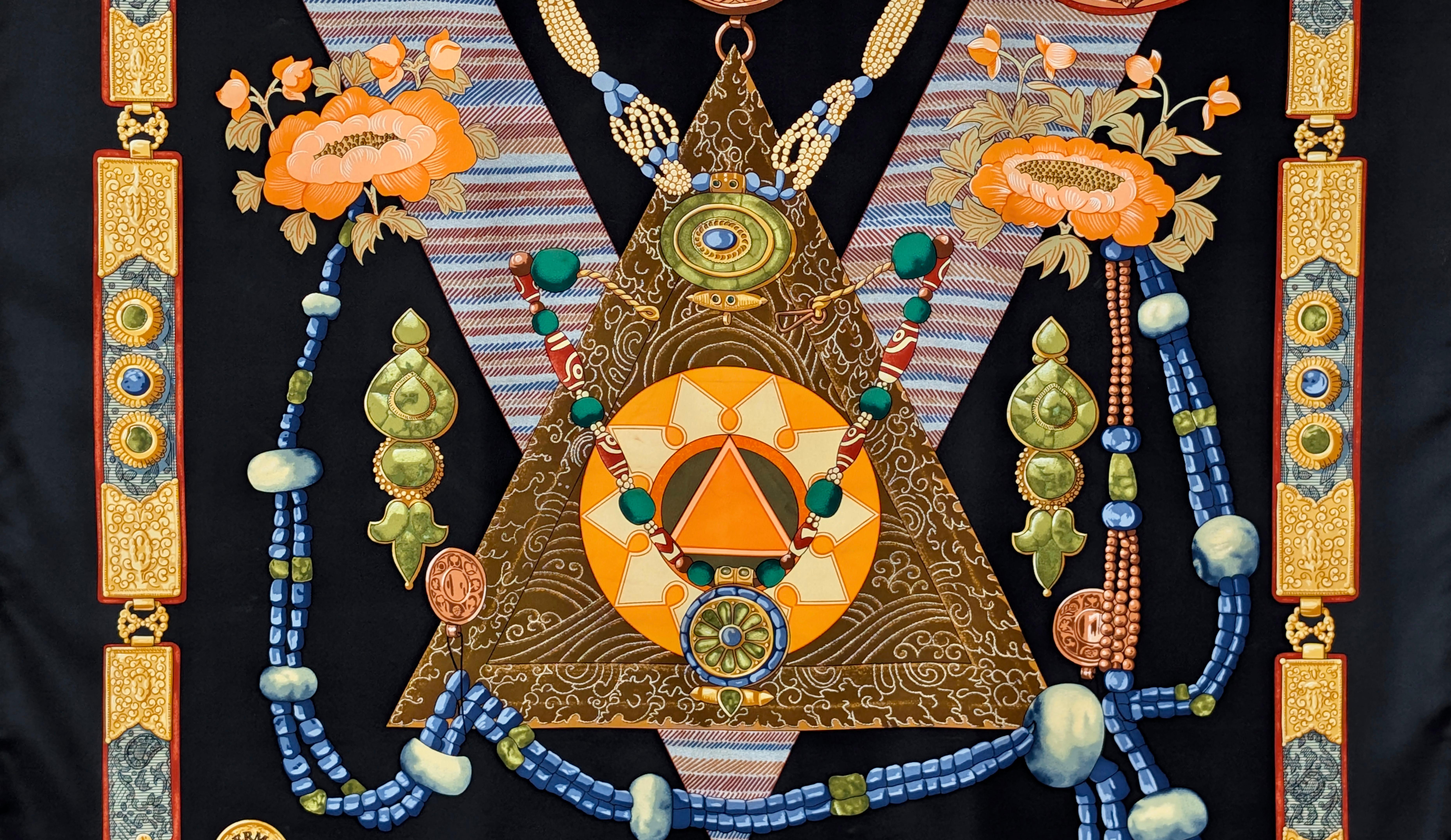 HERMÈS  sciarpa    TIBET in vendita 3