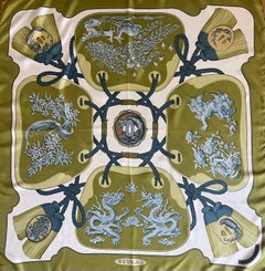 Hermès Scarf  "Tubas" 1991