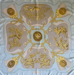 Hermès Scarf  "Tubas" 1991