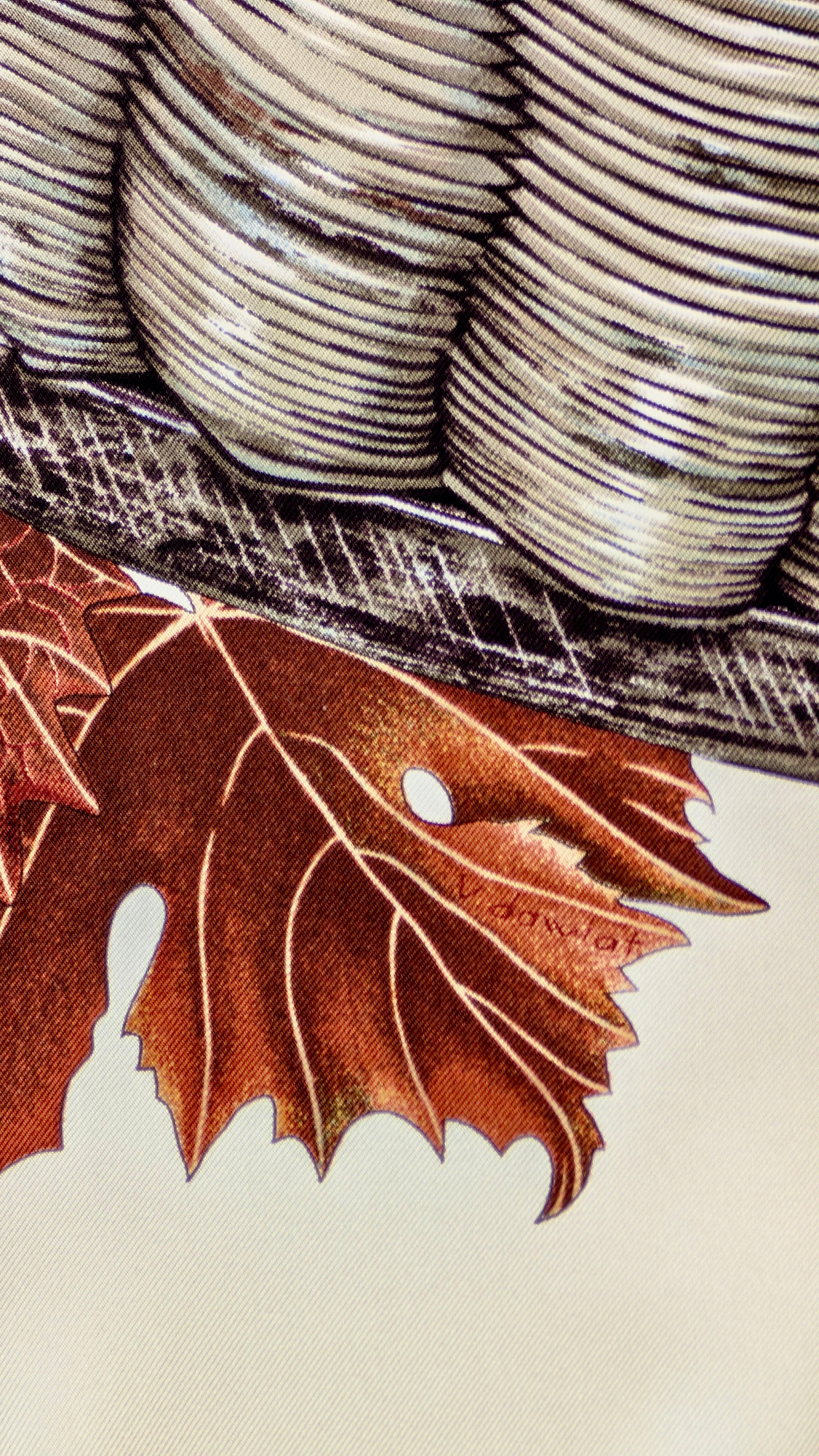 Bufanda HERMÈS VENDANGES en venta 2