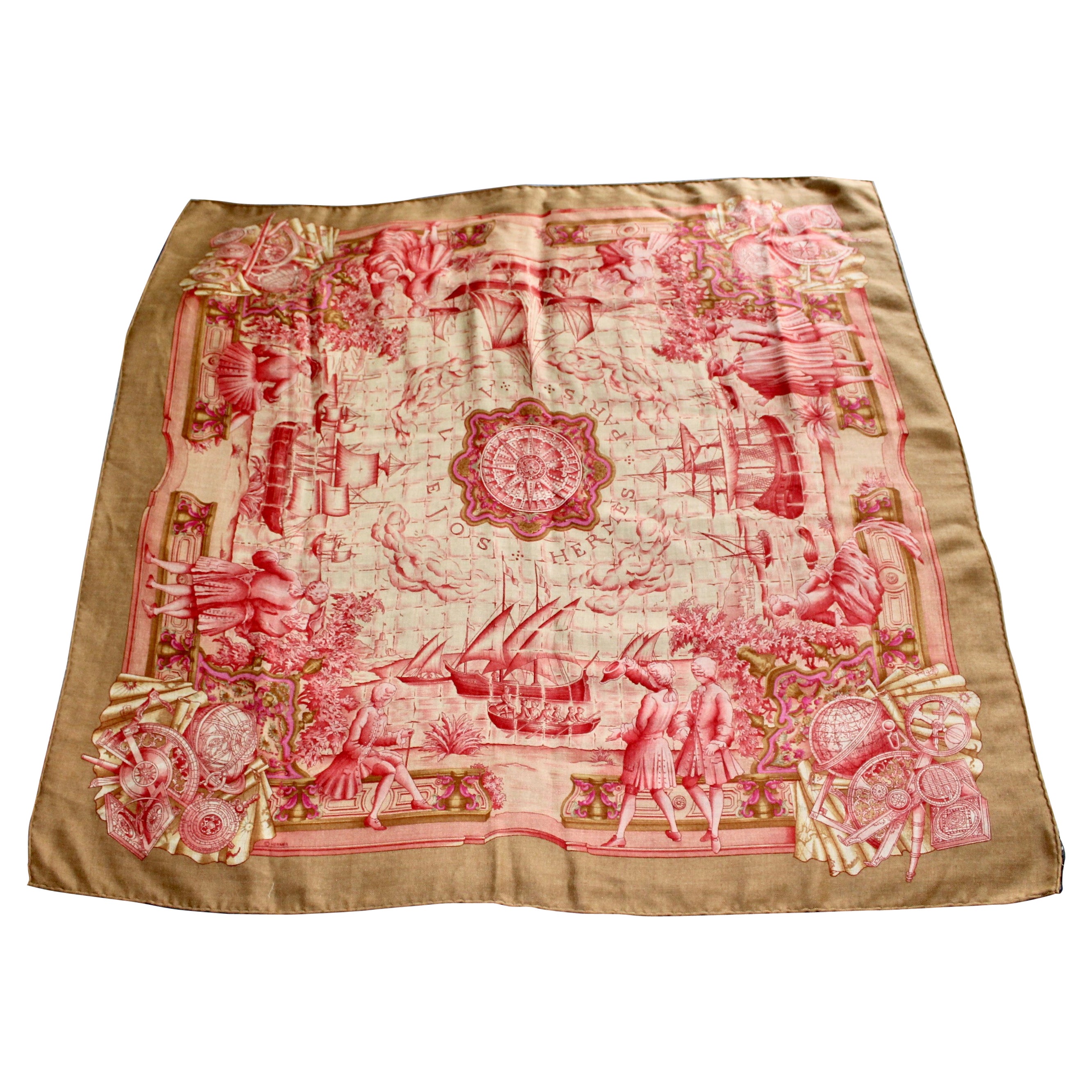 Hermes Scarve "Azulejos" by Catherine Baschet