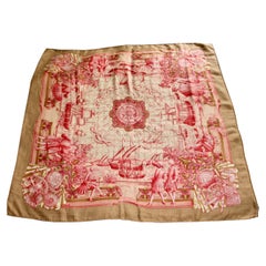 Hermes Scarve "Azulejos" by Catherine Baschet