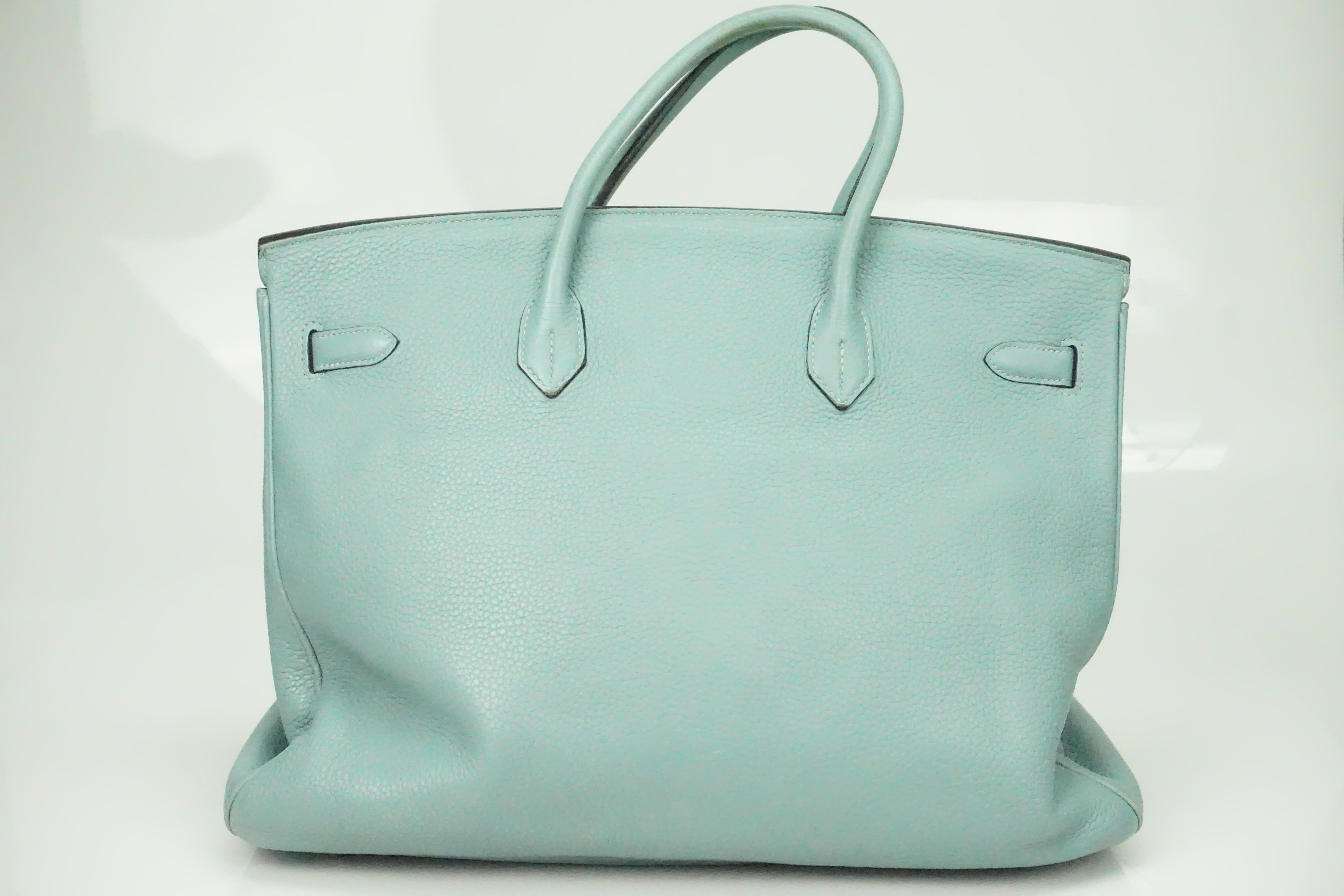 seafoam birkin bag