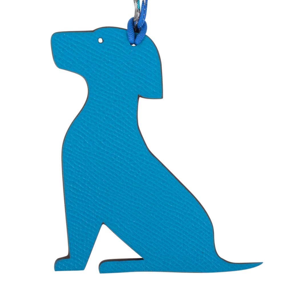 hermes dog bag charm