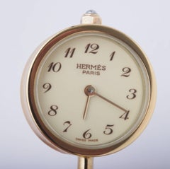 Hermès Secret Watch Pendant Necklace - '80s