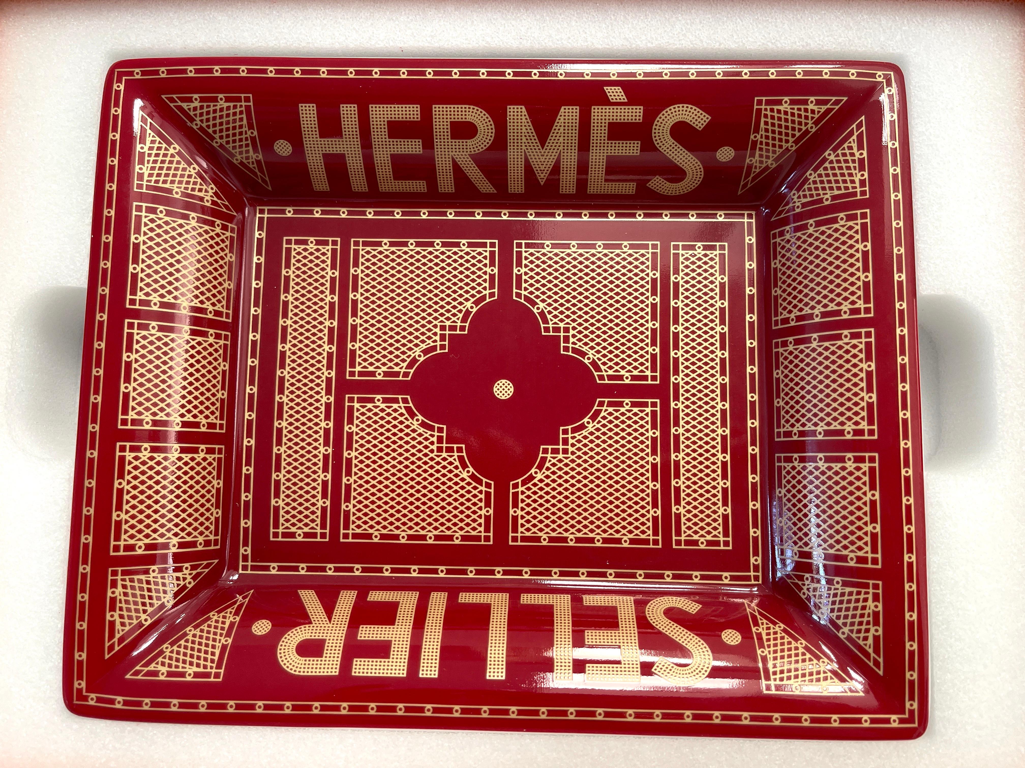 hermes sellier tray
