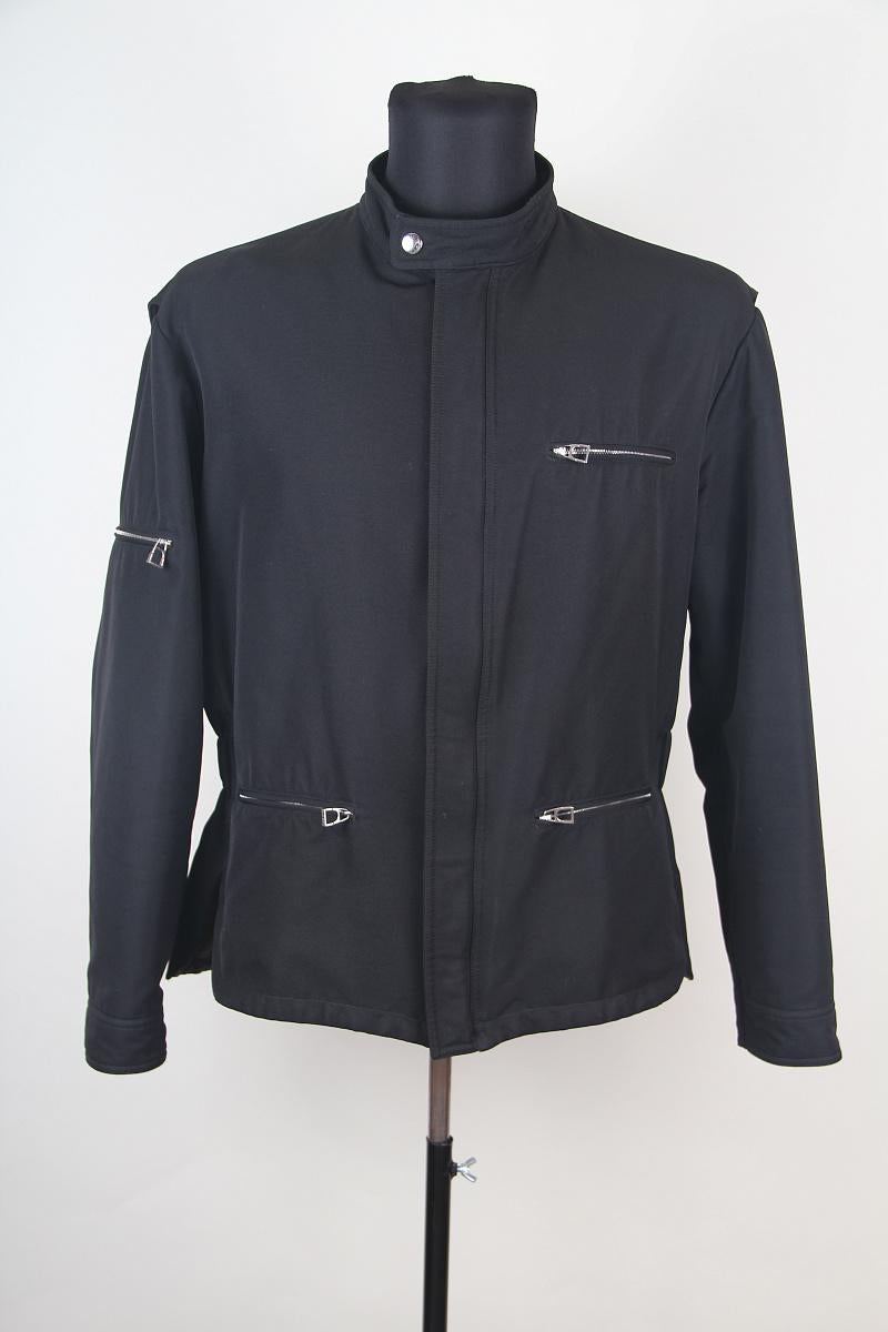 Black Hermes Sellier Jacket For Sale