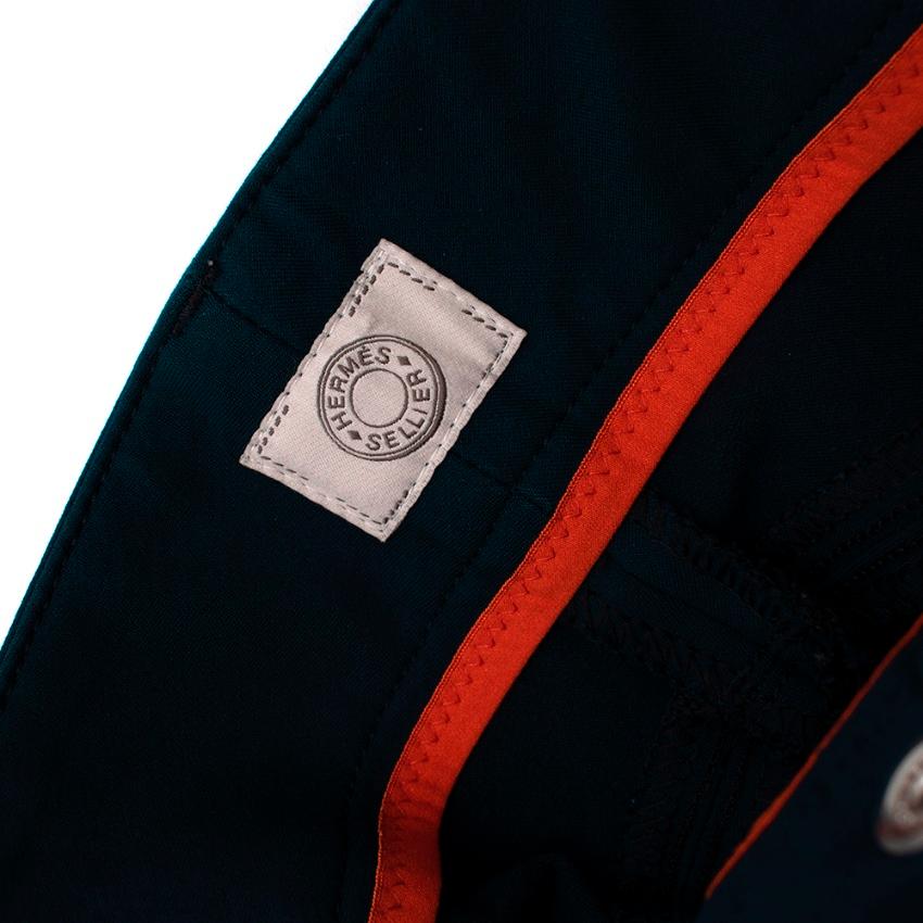Hermes Sellier Navy Jump Riding Breeches - Size US 6 2