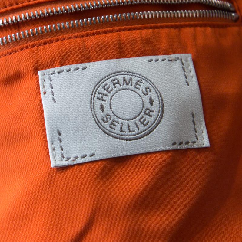hermes orange jacket