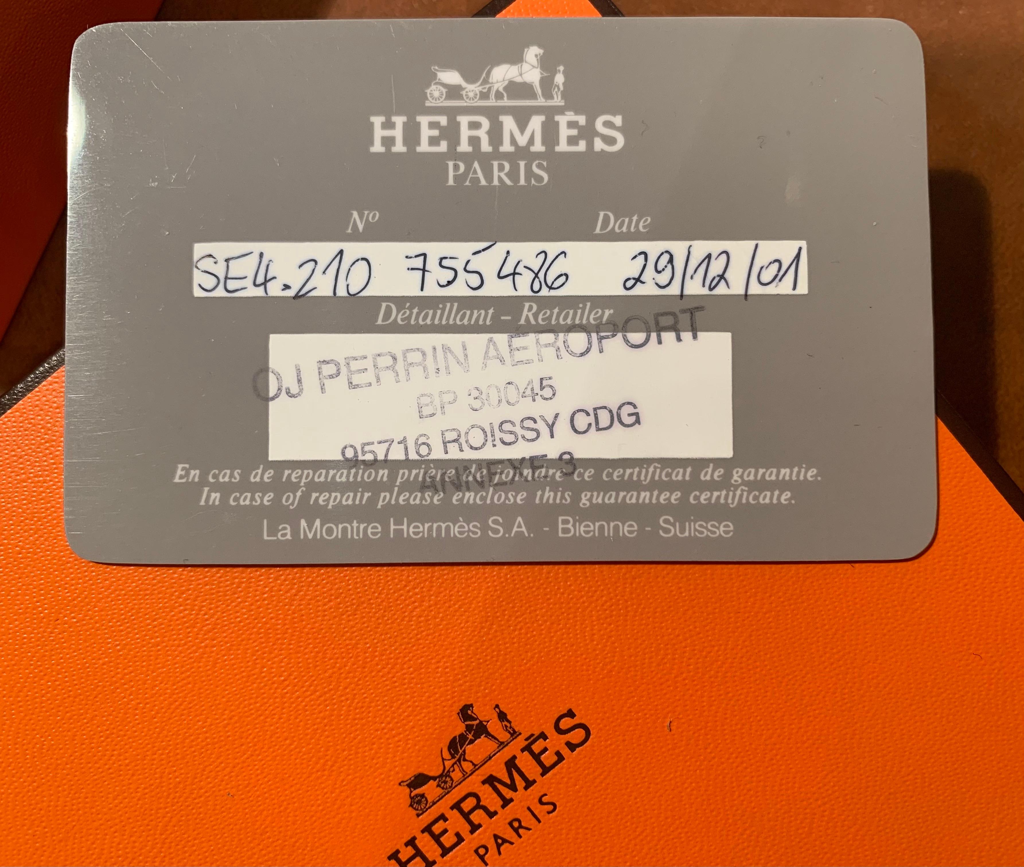 hermes watch pink