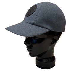 Hermès Serena Eperon d'Or Blue Grey Cashmere Cap