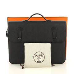 Hermes Serviette 57 Plus Briefcase Epsom