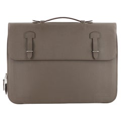 Hermes Serviette 57 Plus Briefcase Epsom