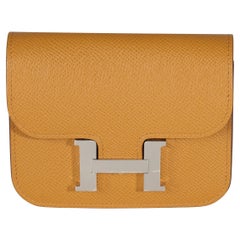 Hermès Sesame Epsom Constance Slim Wallet PHW