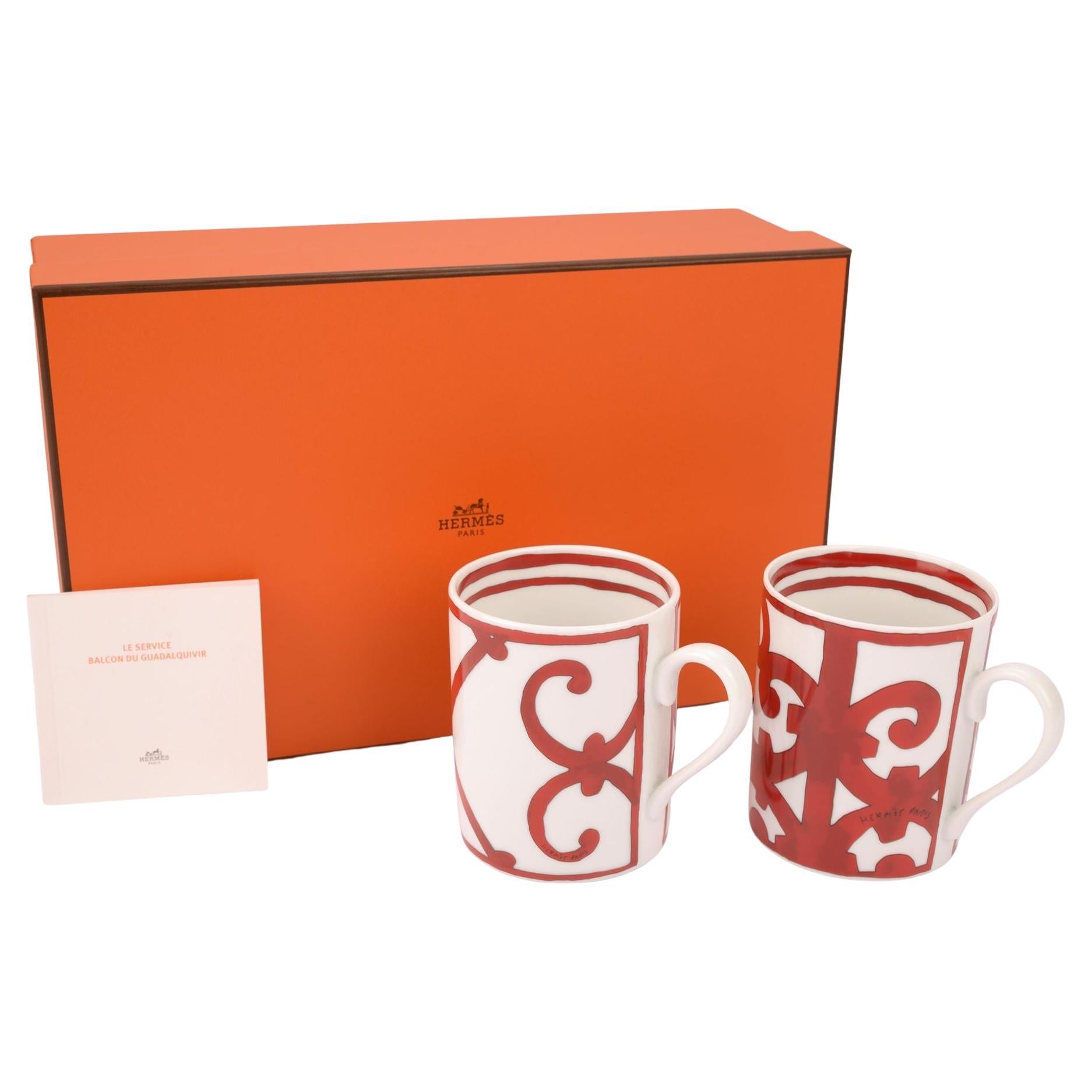 Hermès Set Balcon du Guadalquivir Mugs