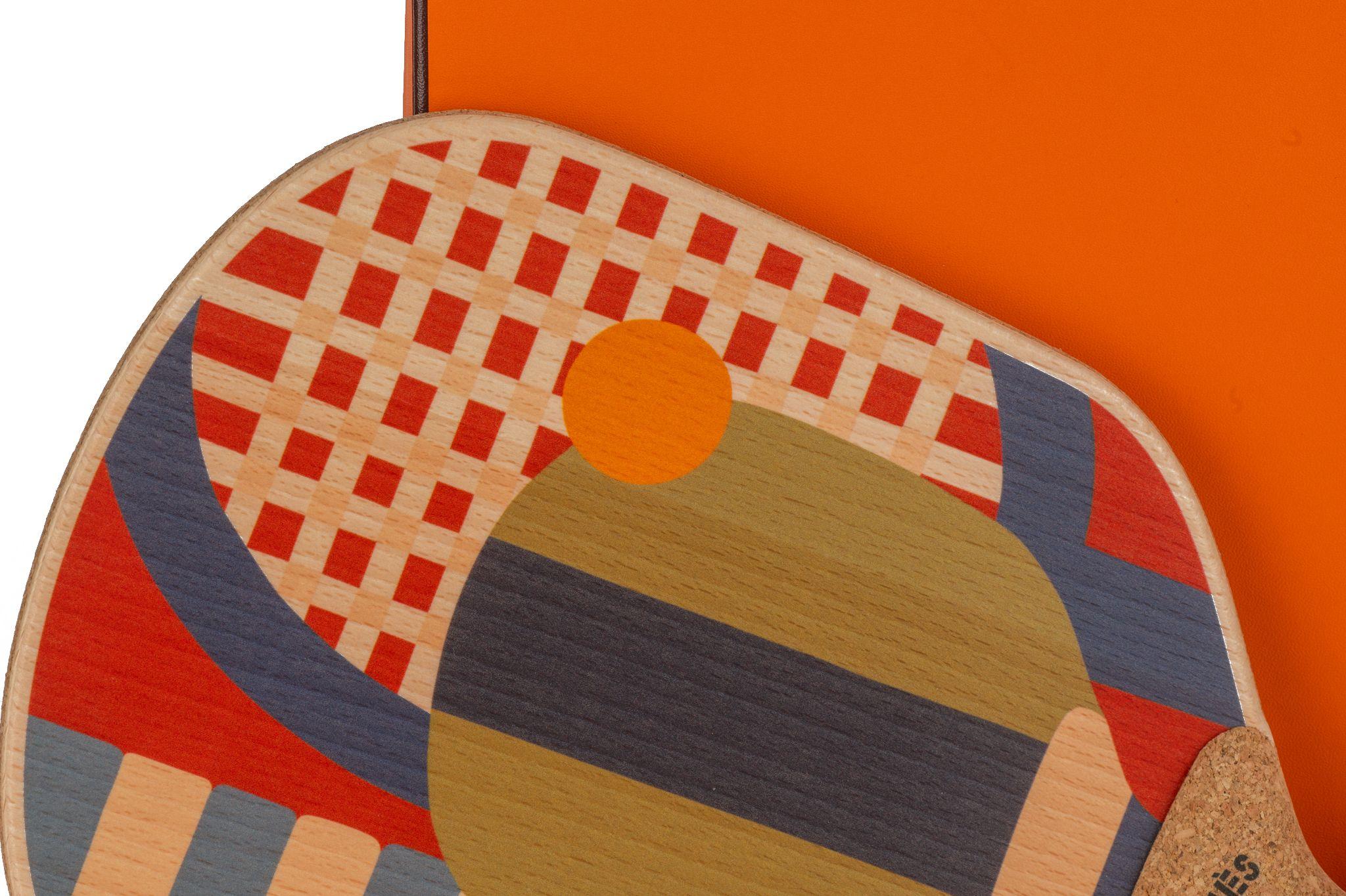 Hermès Set of 2 BNIB Beach Rackets In New Condition For Sale In West Hollywood, CA