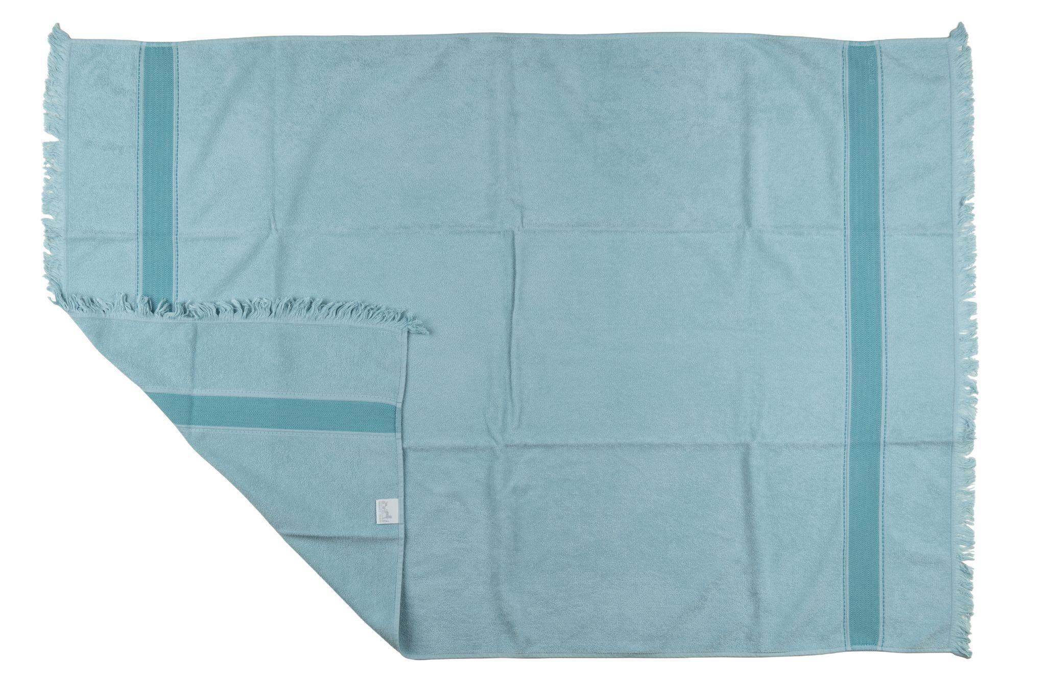 Hermès Set di 2 asciugamani in cotone Celeste In condizioni ottime in vendita a West Hollywood, CA