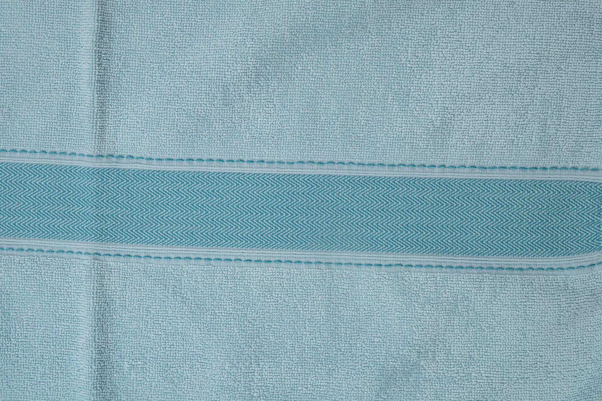 Hermès Set di 2 asciugamani in cotone Celeste in vendita 1