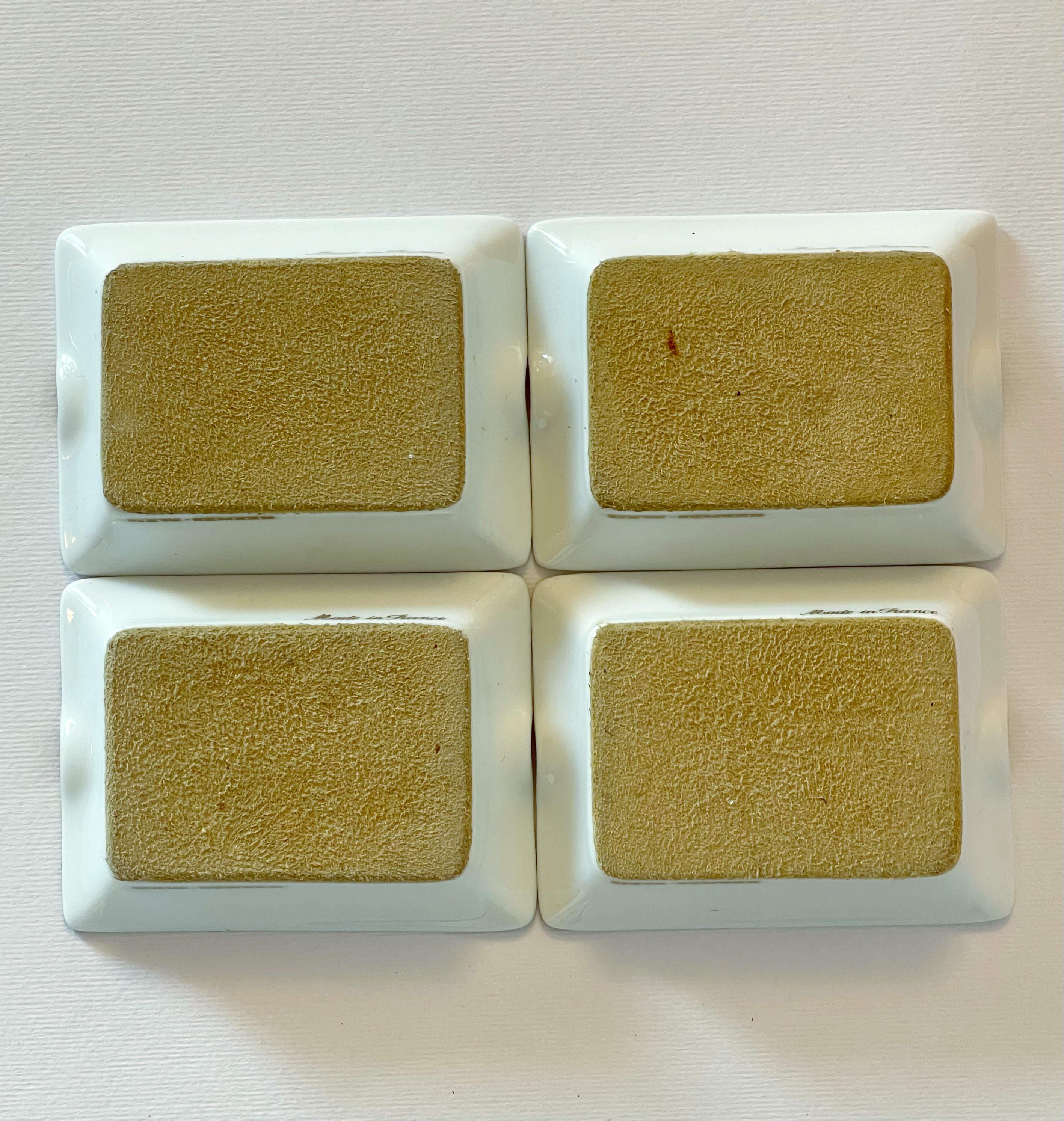 Hermes Set of 4 Tohu Bohu Mini Ashtrays 5