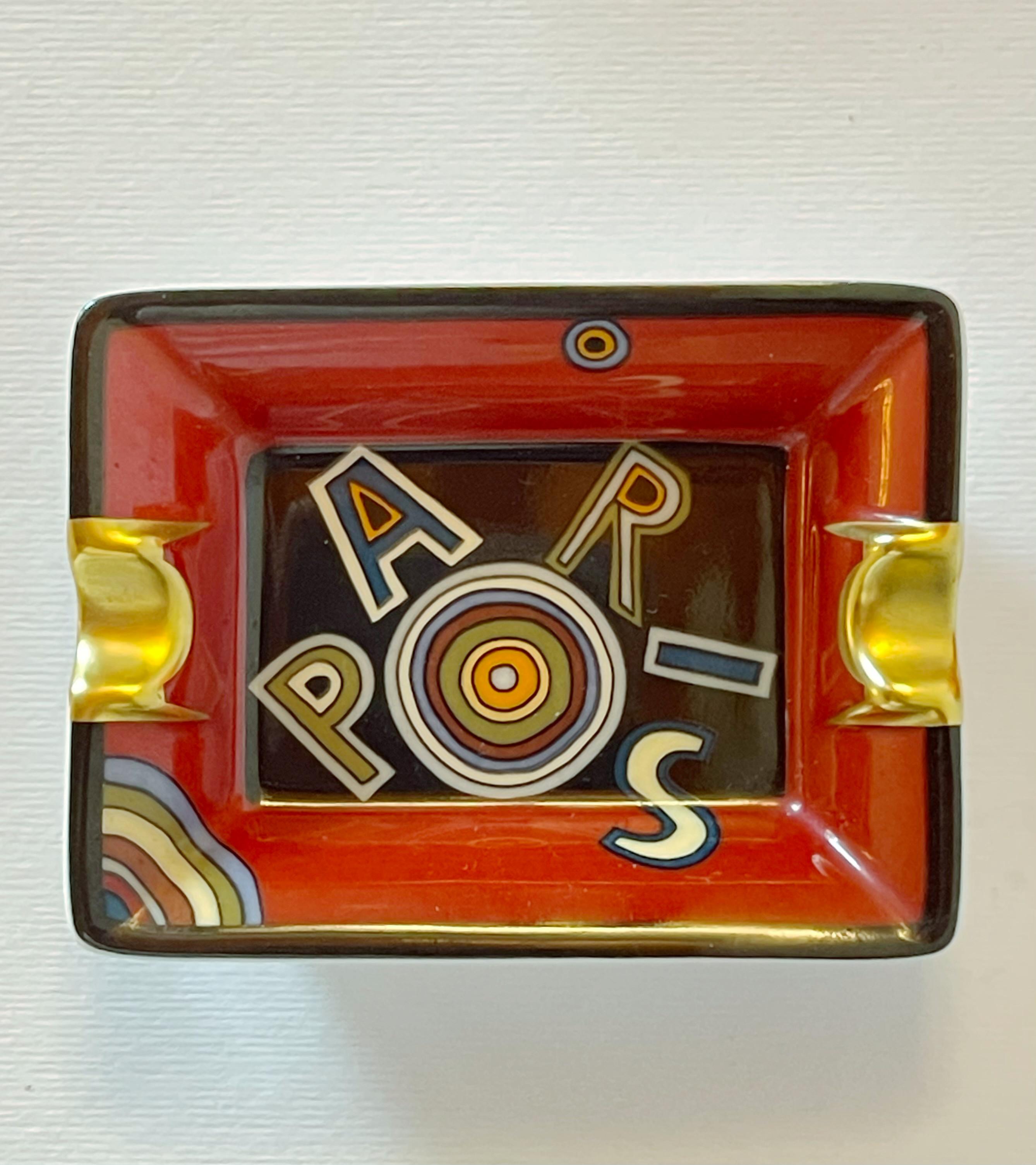 Hermes Set of 4 Tohu Bohu Mini Ashtrays 3