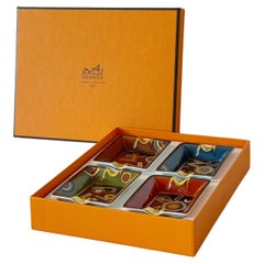 Set von 4 Tohu Bohu Mini-Aschenbechern von Hermes