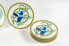 Hermes - Set of 6 Dinner Plates and 6 Dessert Plates Toucan Porcelain