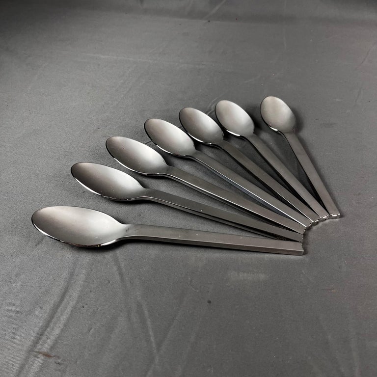 Hermès Set of 7 HTS Collection Dinner Spoons For Sale at 1stDibs