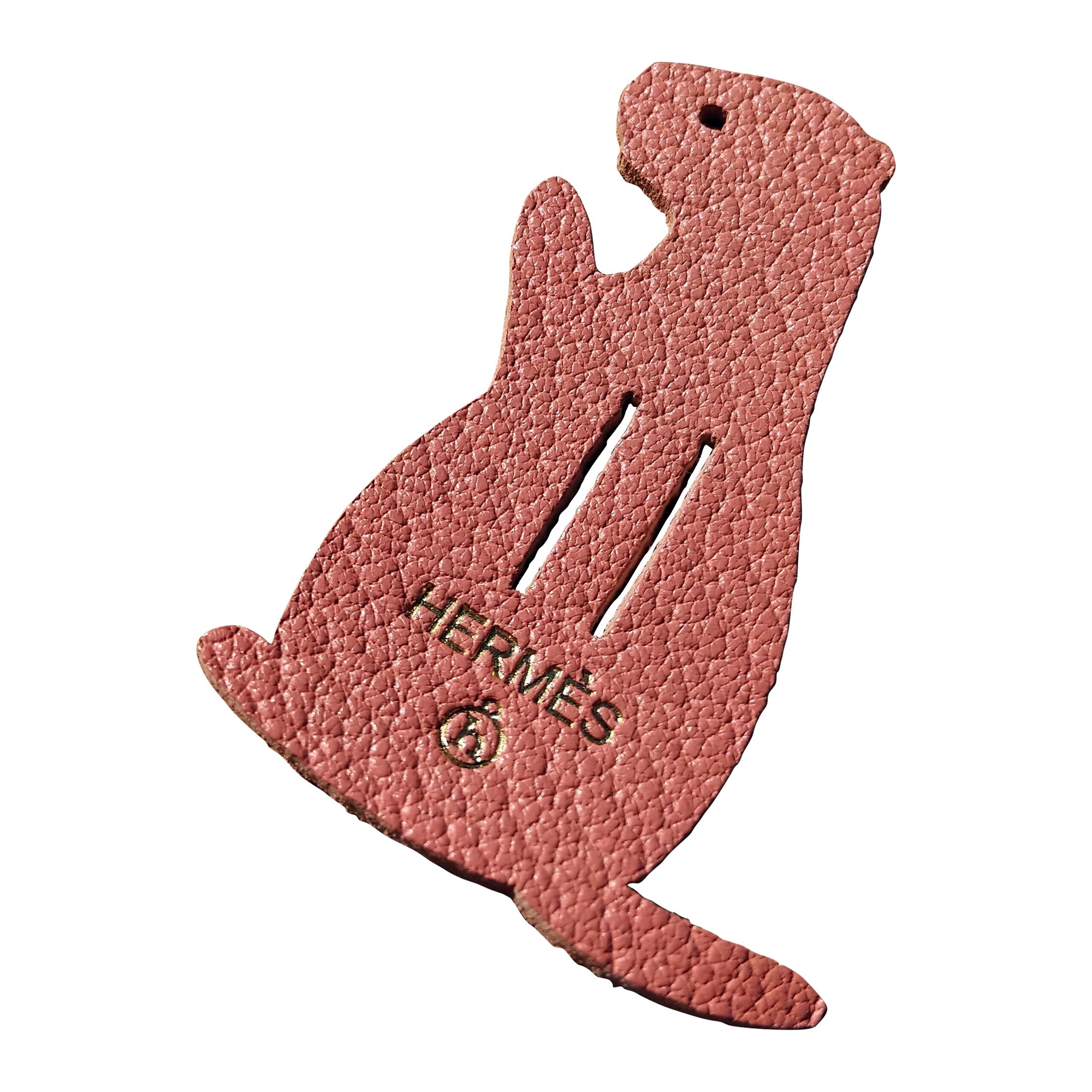 Hermès Set of 7 Leather Charms Petit h For Sale 6