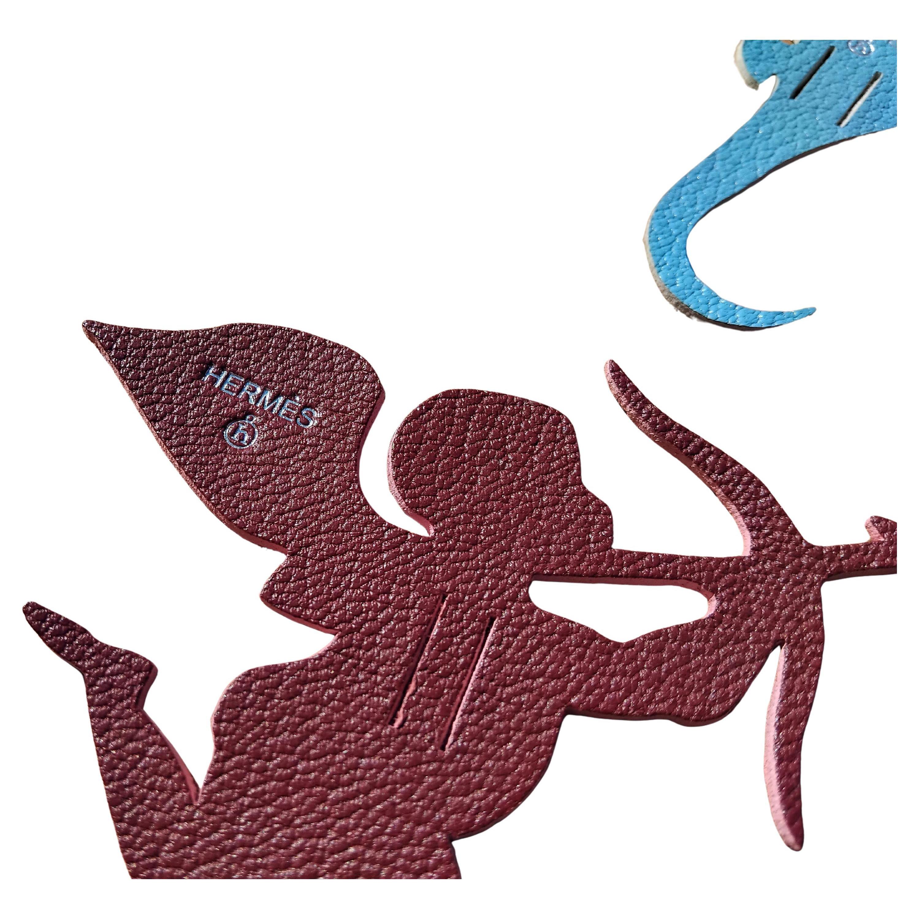 Hermès Set of 7 Leather Charms Petit h For Sale 7