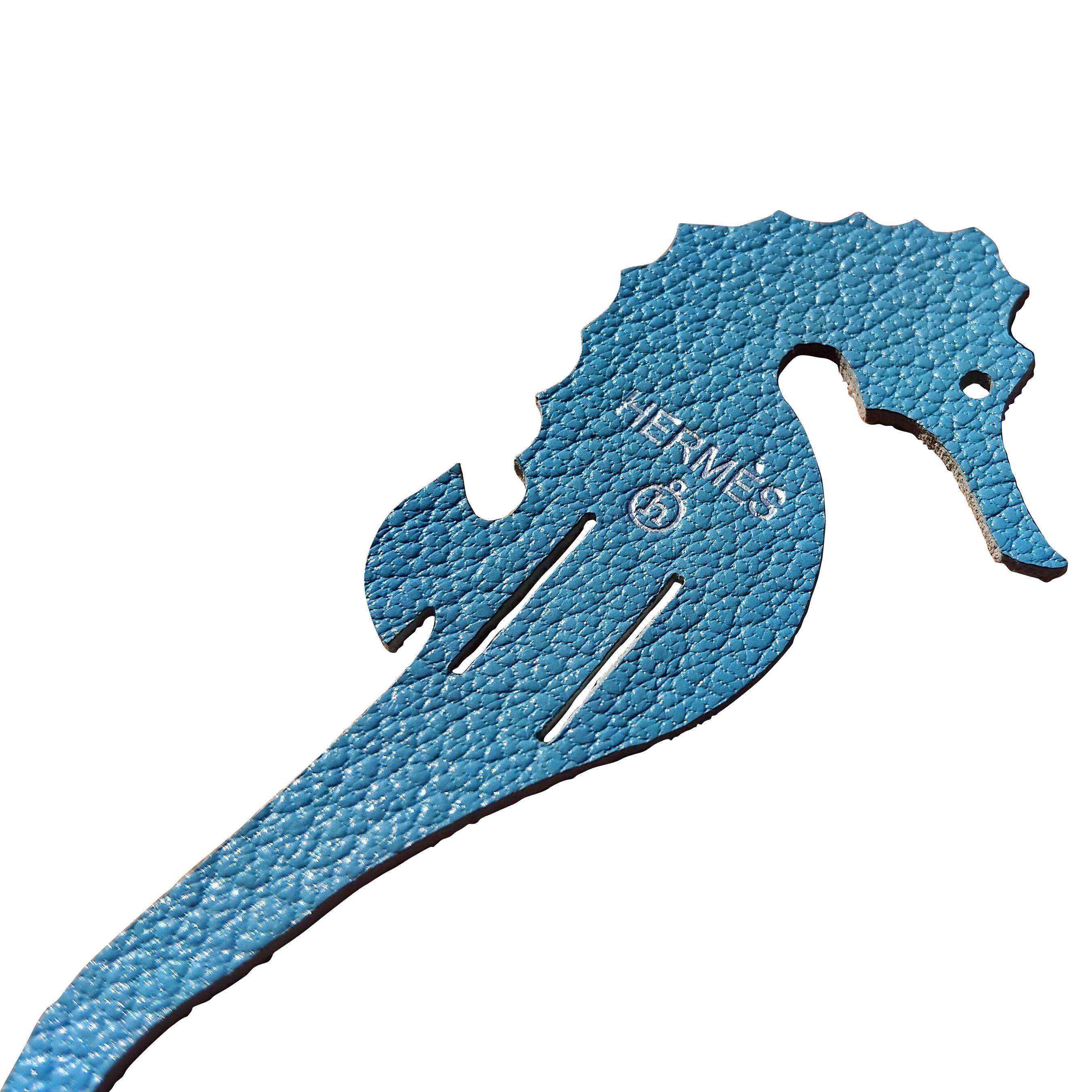 Hermès Set of 7 Leather Charms Petit h For Sale 5