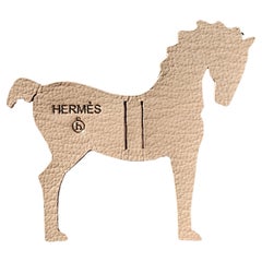 Hermès Satz von 7 Leder Charms Petit h