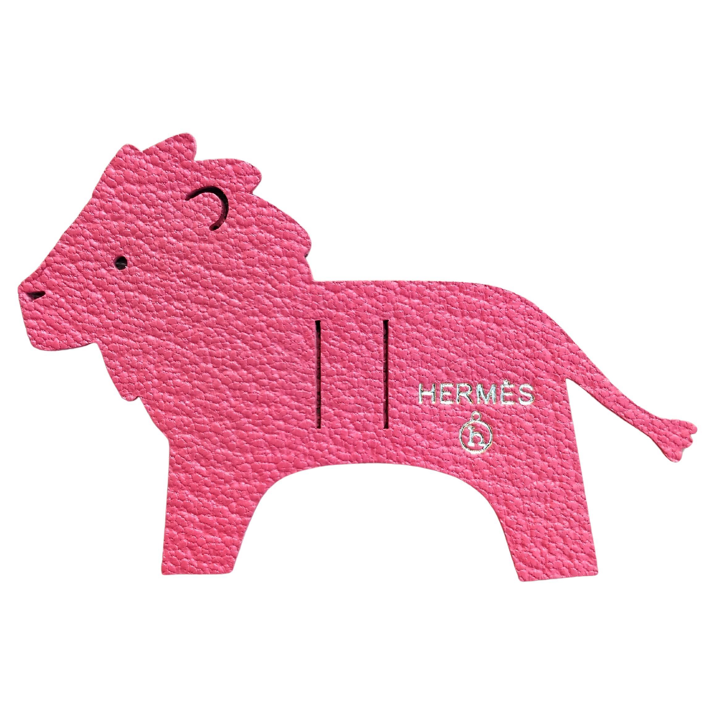 Hermès Set of 7 Leather Charms Petit h For Sale 1