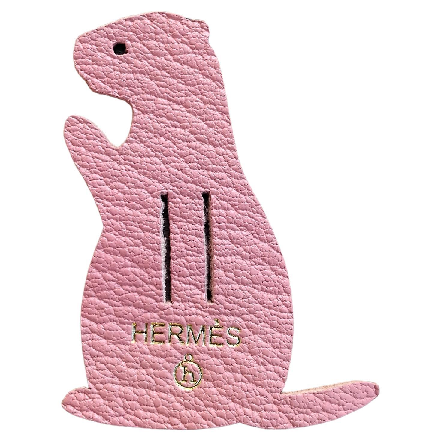 Hermès Set of 7 Leather Charms Petit h For Sale 3